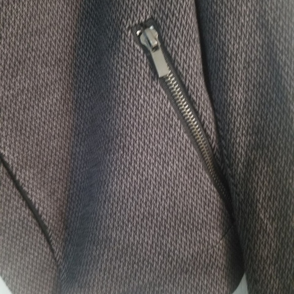 Lysse Leigh Jacket Charcoal Chevron NWT - Picture 6 of 7